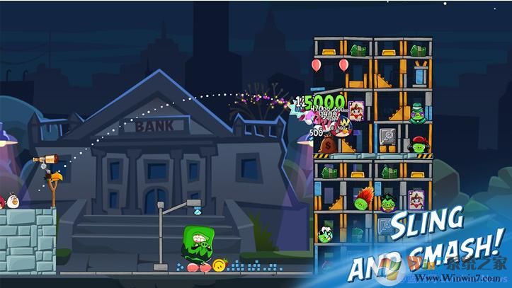 愤怒的小鸟登录Windows10平台,可在Win10应用商店中免费下载畅玩