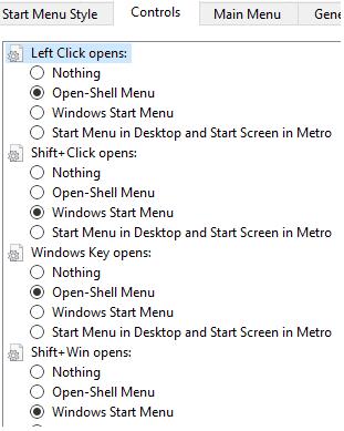 Win10经典开始菜单工具(Open Shell Menu) v4.4.131官方版