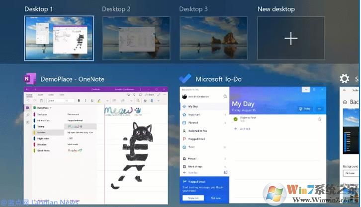 Win10 20H1 Build 18963版发布更新内容,任务栏可看显卡温度