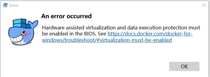 Win10下安装Docker和配置教程