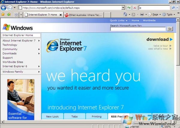 ie7���������_IE7��internet explorer���ٷ�ԭ�� 32λ
