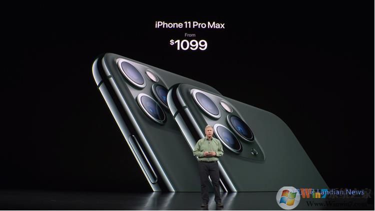 苹果推出iPhone11/Pro/Max价格最低售价5499元起