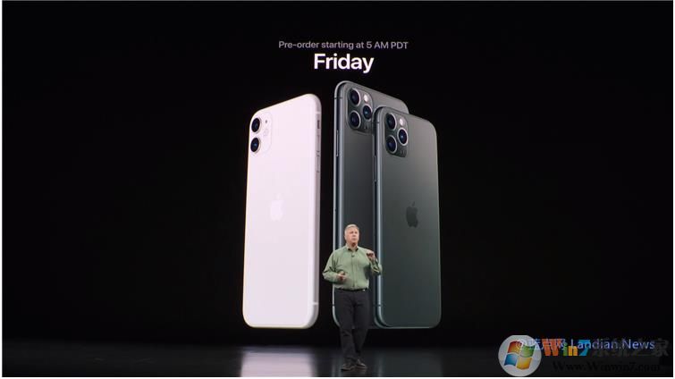 苹果推出iPhone11/Pro/Max价格最低售价5499元起
