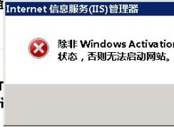 ��վ�޷�����WAS��W3SVC�����޷������������