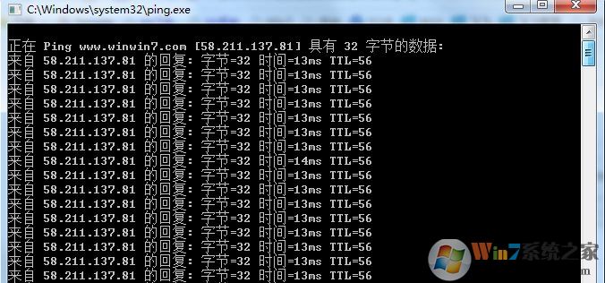 如何连续ping ip地址?Win10连续ping地址或域名方法