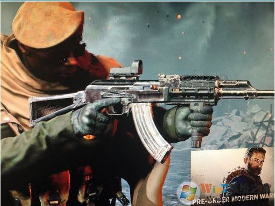 Win10玩《使命召唤16》画面模糊解决办法