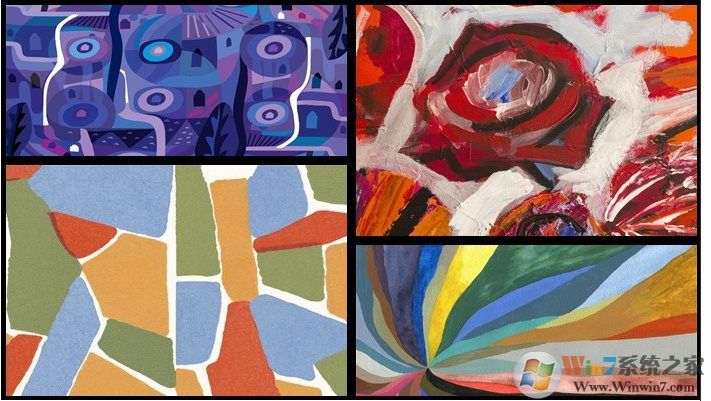 微软Win10主题《抽象艺术》官方下载