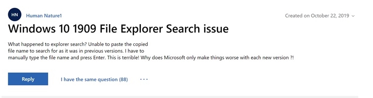 win10 1909��BUG,�ļ���Դ�����������Ҽ��޷����