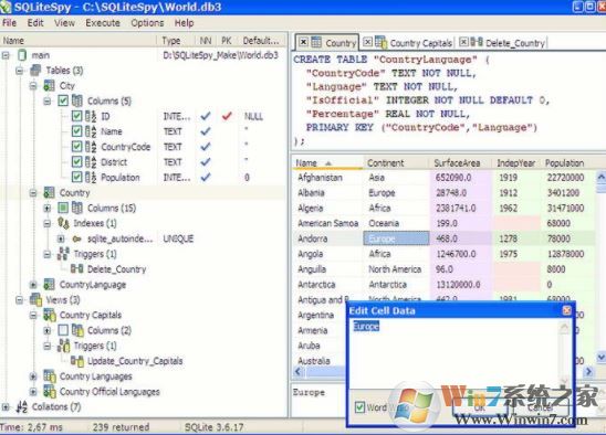 sqlitespy中文版_SQLiteSpy(SQL文件查看器)v1.9.8 绿色破解版