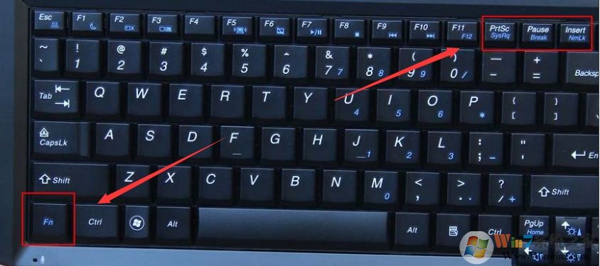 Win10笔记本键盘错乱,字母变数字的解决方法