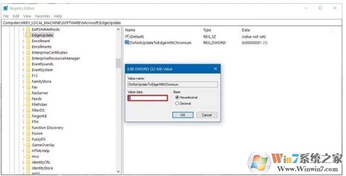Win10阻止自动安装Chromium版Microsoft Edge