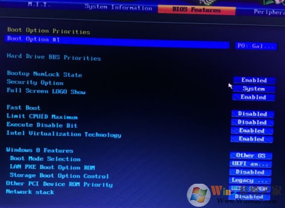 技嘉BIOS中英文对照表(超详细中英文图片)