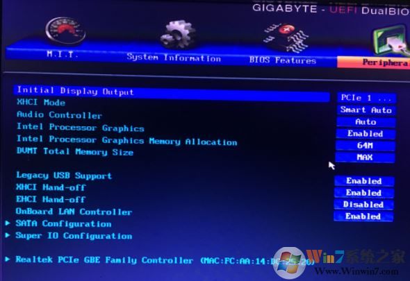 技嘉BIOS中英文对照表(超详细中英文图片)