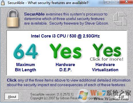 securable下载_SecurAble(VT检测工具)v1.0.2570.1 绿色汉化版