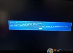 ����Default Boot Device Missing or Boot Failed�������