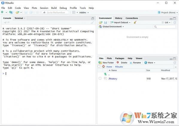Rstudio中文版_Rstudio(R语言集成开发环境)v0.99.447 官网最新版