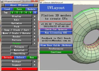UVLayout破解版_UVLayout(UV拆分工具)v2.10.03 汉化破解版