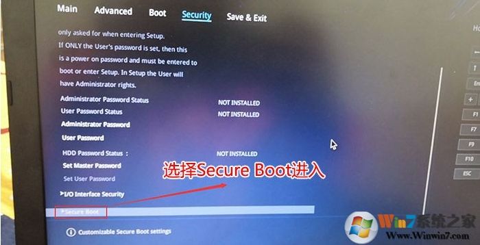 BIOS�ر�Secure Boot(��ȫ����)������ȫ(����,��˶,DELL,HP��Ʒ��)