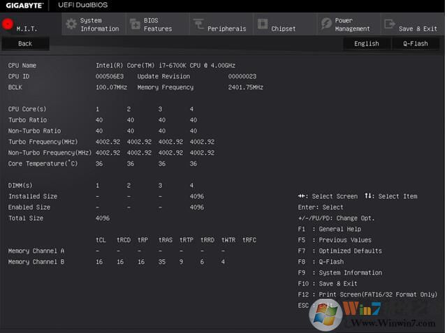技嘉主板bios设置(进BIOS按什么键+中英文对照设置教程)