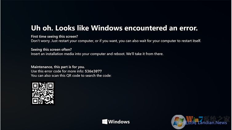 Win10蓝屏颜色:深色&浅色模式见过吗?微软设计师很潮流