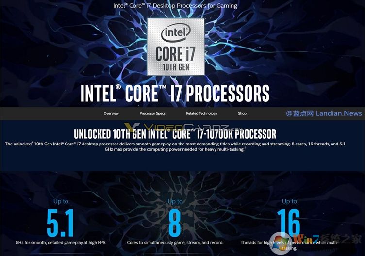英特尔10核20线程的i9-10990 CPU信息曝光,提前感受一下