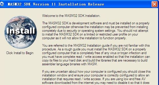 masm32_MASM32 v11.0(ѧϰ)