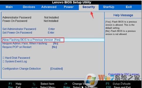 联想电脑BIOS如何降级?BIOS降级回到旧版方法