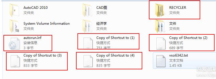 U盘中了recycler病毒怎么办?recycler病毒彻底清除方法