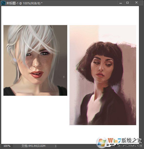 超实用!怎么让两张照片“合二为一”—ps教程