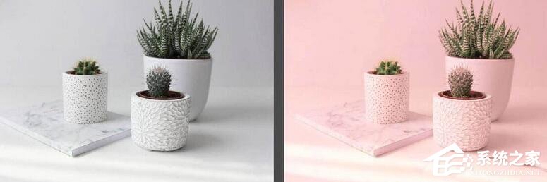 ps实现粉色调效果教学方法