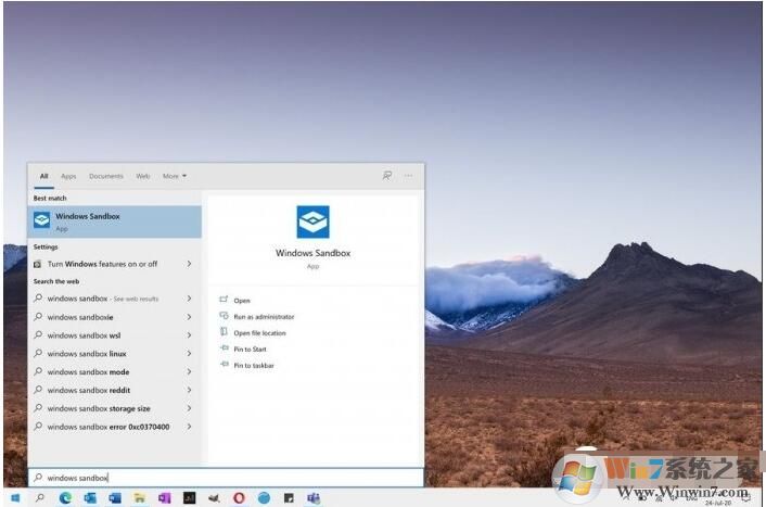 Win10 Windows Sandbox存在启动错误,微软提供解决方法