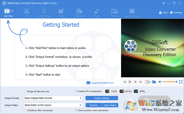 ��Ƶת��Gilisoft video converter��ɫ������