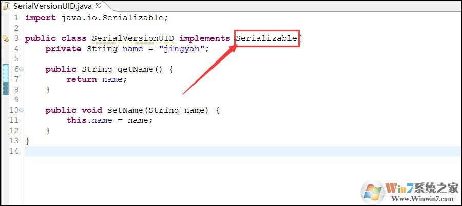 serialversionuid������ɣ�serialversionuid���ɷ��������ý���