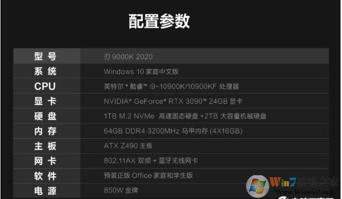 联想拯救者刃9000K台式机新款发布:I9+RTX3090售价25999元