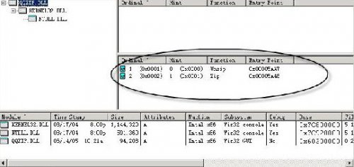 Dependency����_DependencyWalker(PEģ�������Է�������)��ɫ��