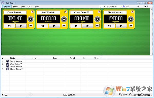 ��ʱ������_MultiTimer�๦�ܼ�ʱ����ɫ�ƽ��