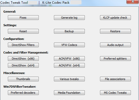 ȫ��Ӱ����ʽ������|K-Lite Mega Codec Pack V15.8.7��ɫ��