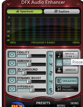 DFX��Ч��ǿ(DFX Audio Enhancer)�����ƽ��