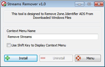 Streams Remover|���������ļ����� V1.0�ٷ���