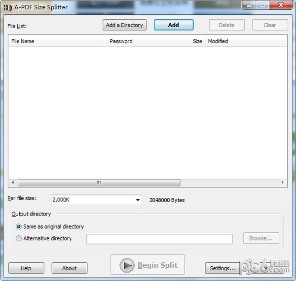 ���PDF��ֹ���_A-PDF Size Splitter(PDF��ֹ���)��ɫ��