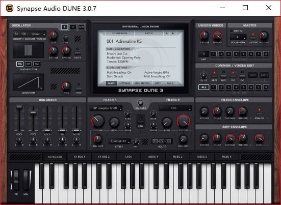 ��Ƶ�ϳ�����(Synapse Audio DUNE)V3.0.7����ƽ��