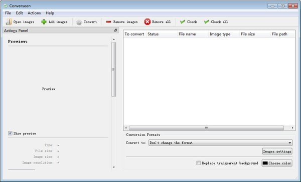 Converseen����_Converseen(ͼƬ����ת��/�ߴ��޸�)��ɫ������