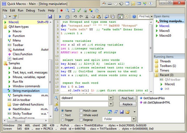 Quick Macros����|Quick Macros�Զ������� v2.4.7.1�ٷ���