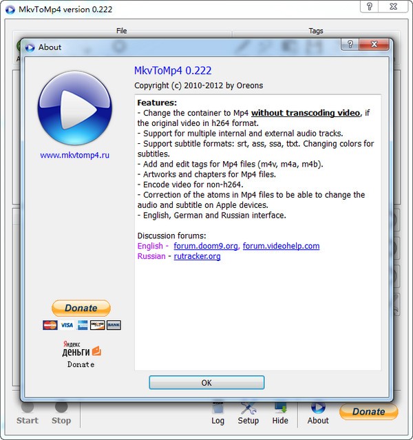 MkvToMp4�ƽ��_MkvToMp4(mkvתmp4)��ɫ���İ�
