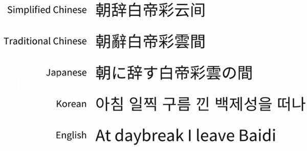 ˼Դ��������|˼Դ���������(Source Han Sans)