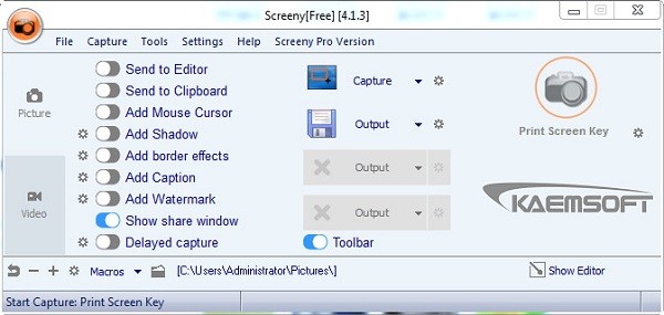 Screeny����|Screeny(רҵ��Ļ��ͼ����) V4.8.8�ٷ���