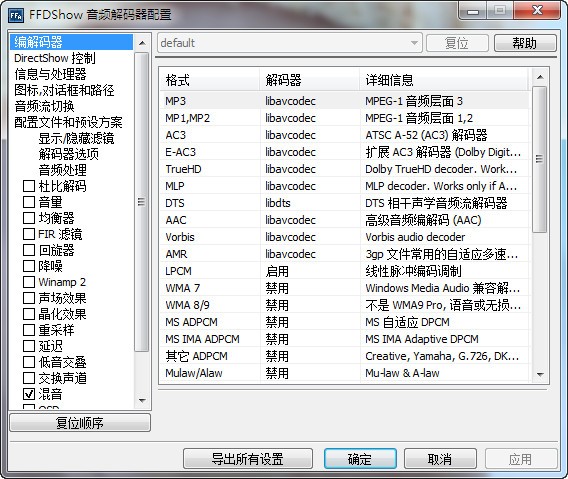 ��Ƶ�����������_FFDshow��������ɫ��Ѱ�