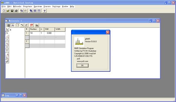 gNMR(����ģ��)����|NMR��ѧλ��ֲ�������� V5.0.6 ��Ѱ�