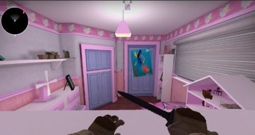 CSGO��ͼ����_CSGO�ۺ�ɫ���ҵ�ͼ����Ů�뷿��