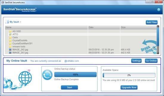 闪迪保险箱安全软件(SanDisk SecureAccess) 闪迪u盘加密软件(SanDisk SecureAccess)